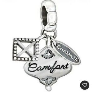 Chamilia Silver 'Comfort' Charm with Intricate Design